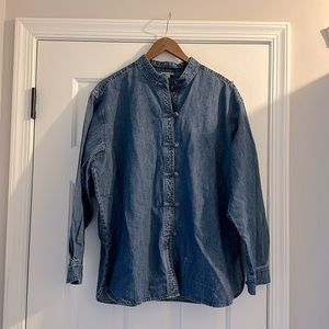 Vintage J. Jill Denim Button Down